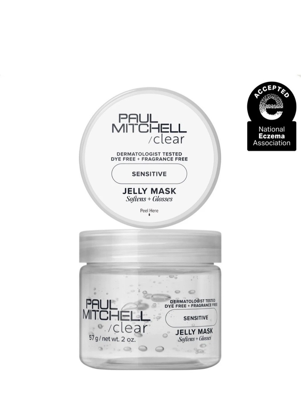 Paul Mitchell Clear Jelly Hair Shine & Hydration Treatment - White/Clear 2 Oz